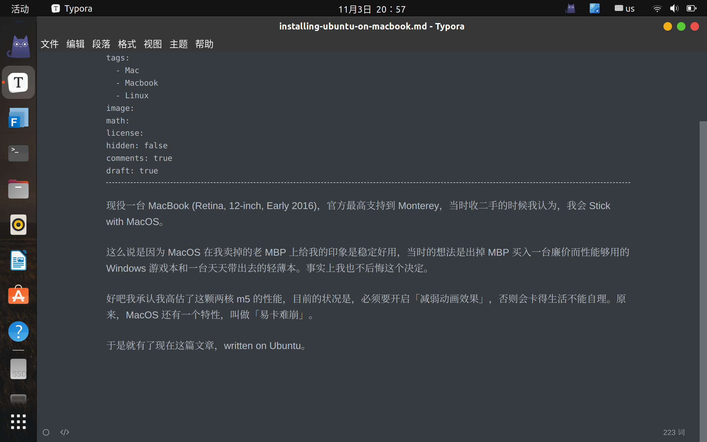 Typora On Ubuntu